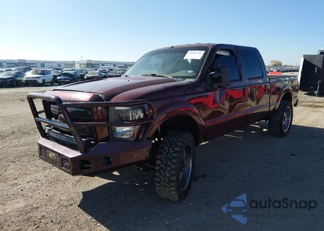 2012 Ford F-250 Xlt z USA, uszkodzony, nr VIN 1FT7W2BT6CEB96100